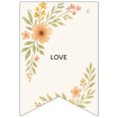 野素朴花結婚の敷旗 バンティングフラッグ (第2の旗)