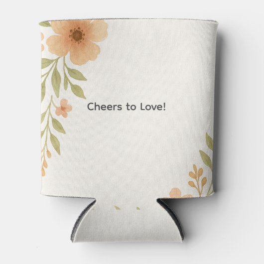 野素朴花結婚クーラーボックス 缶クーラー (正面)