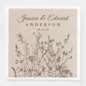 野素朴花自然フローラパーソナライズされた脚 (正面)