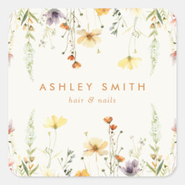 野素朴花 スクエアシール