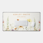 野素朴花 デスクマット (キーボード&マウス)