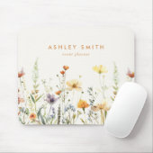 野素朴花 マウスパッド (マウス)