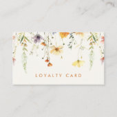 野素朴花 ロイヤリティカード (正面)