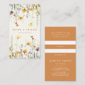 野素朴花 紹介カード (正面/裏面)