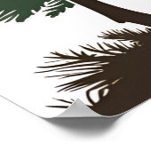 野素朴草植物紙ポスター ポスター (角)