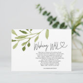 野結婚外の夏の結婚を願う エンクロージャーカード (スタンド正面)