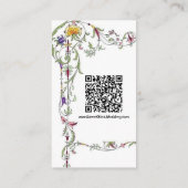 野結婚花素朴の野結婚野 エンクロージャーカード (裏面)