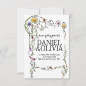 野結婚花素朴の野結婚野 セーブザデート (裏面)