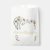 野結婚花素朴の野結婚野 フェイバーバッグ (正面)