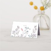 野結婚花 プレイスカード (裏面)