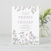 野結婚花 招待状 (スタンド正面)