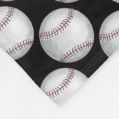 野絵を描球パターン フリースブランケット (角)