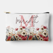 野縁ど花パーソナライズされた アクセサリーポーチ (正面)