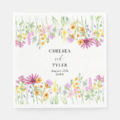 野縁ど花結婚草 スタンダードランチョンナプキン (正面)