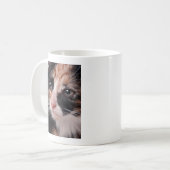 野良の子猫 コーヒーマグカップ (正面左)