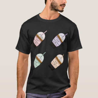 野良キッズアイスティアメリカーノジョハジョハコーヒーかわいいパ Tシャツ