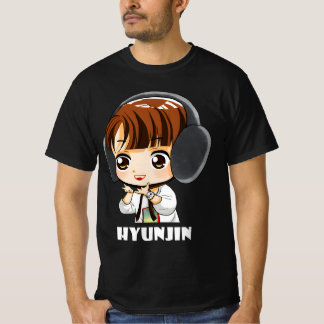 野良キッズヒョンジンチビ（小さくかわいく書いた感じ） Tシャツ