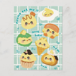 野良キッズフェリックスBbokAriかわいいデザート ポストカード