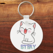 野良ゲーム – 野良猫 – 野良猫ゲーム!C キーホルダー (正面)