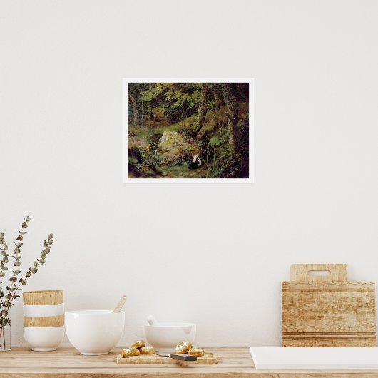 野良兎 ポスター (キッチン)