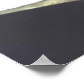 野良犬の祈りの言葉(別の背景色) ポスター (角)