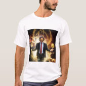 野良犬 – 暴力なしTシャツ Tシャツ (正面)