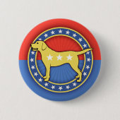 野良犬 缶バッジ (正面)