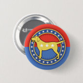 野良犬 缶バッジ (正面&裏面)