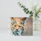 野良猫はがき ポストカード (スタンド正面)