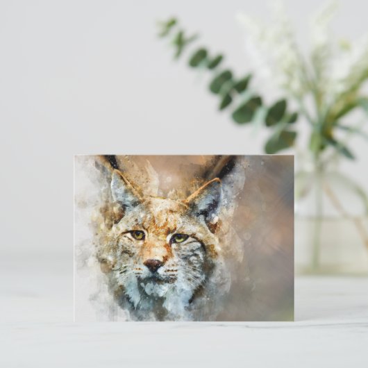 野良猫はがき ポストカード (スタンド正面)