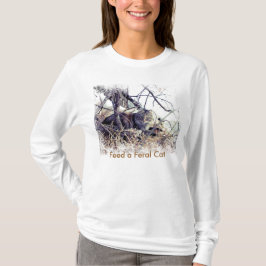 野良猫コロニーケアギバーTシャツ Tシャツ