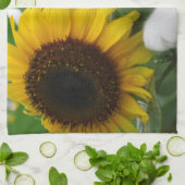 野良猫ニャン吉【ひまわり】 キッチンタオル (折り畳み)