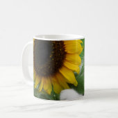 野良猫ニャン吉【ひまわり】 コーヒーマグカップ (正面左)