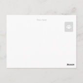 野良猫ニャン吉【活動期】 ポストカード (裏面)