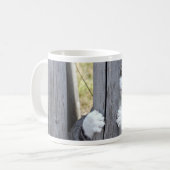 野良猫ニャン吉【逃走中】 コーヒーマグカップ (正面左)