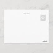 野良猫ニャン吉【錦江湾と桜島】 ポストカード (裏面)