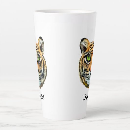 野良猫 カフェラテマグ (正面)