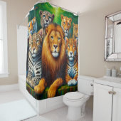 野良猫 シャワーカーテン (インサイチュ)