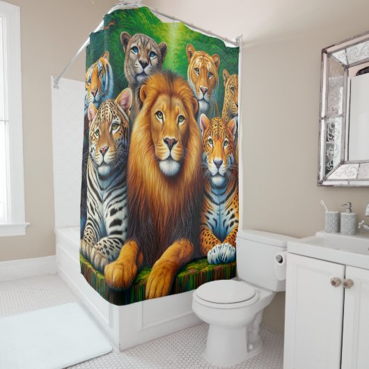 野良猫 シャワーカーテン (インサイチュ)