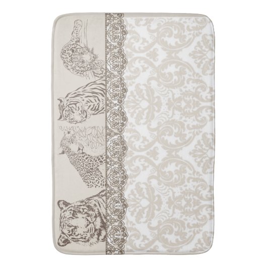 野良猫 – バスマット (正面縦)