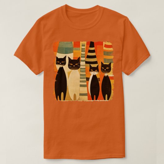 野良猫 Tシャツ (デザイン正面)