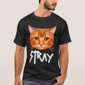 野良猫 Tシャツ (正面)