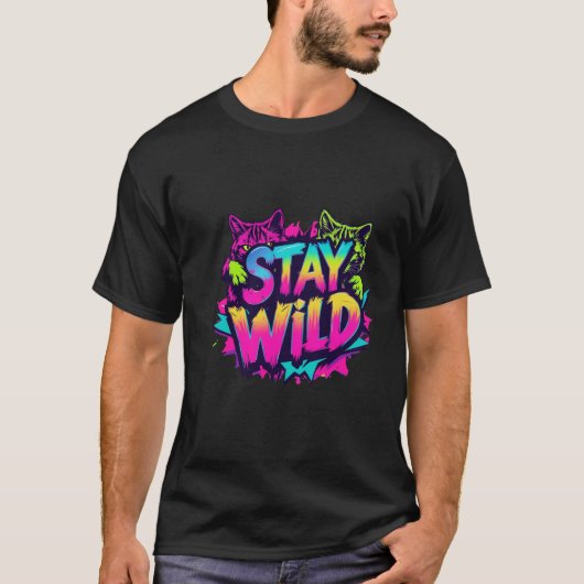 野良猫 Tシャツ (正面)