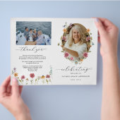 野花お祝い生活葬祭 チラシ (手)