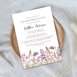 野花お祝い生葬祭記念館 招待状