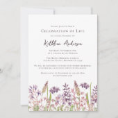 野花お祝い生葬祭記念館 招待状 (正面)