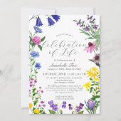 野花お祝い生葬祭記念館 招待状 (正面)