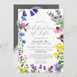 野花お祝い生葬祭記念館 招待状