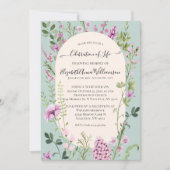 野花お祝い追悼式 招待状 (正面)