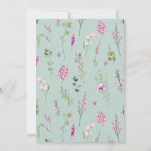 野花お祝い追悼式 招待状 (裏面)